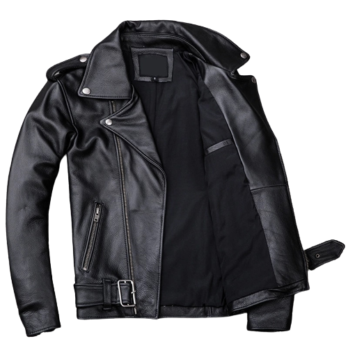 Mens Urban Genuine Lambskin Biker Leather Jacket